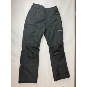 Lucky Bums Snow Pants Black Winter Ankle Snow Shield Snow Board Youth Medium